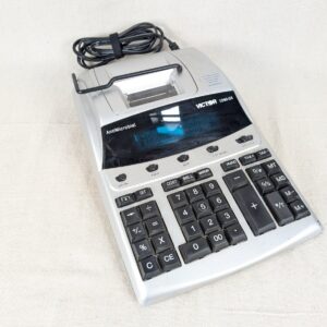 Victor Technology 1240-3A Printing Calculator 12-Digit Display Antimicrobial