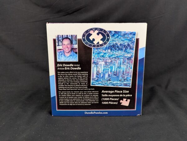 Dowdle Folk Art Salt Lake Winter Scene 1000 Piece Jigsaw Puzzle (27" x 20")