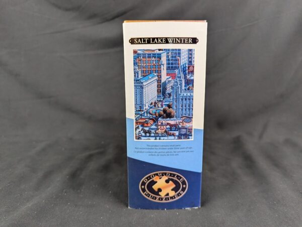 Dowdle Folk Art Salt Lake Winter Scene 1000 Piece Jigsaw Puzzle (27" x 20")