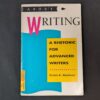 About Writing: A Rhetoric for Advanced Writers Kristin R. Woolever Textbook 1991