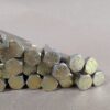 Lot of 72 Grade 8 High-Strength Steel Hex Head Bolts 1/2in x 5-1/4in Yellow Zinc