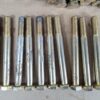 Lot of 72 Grade 8 High-Strength Steel Hex Head Bolts 1/2in x 5-1/4in Yellow Zinc