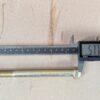 Grade 8 Yellow Zinc-Plated Hex Head Bolts 5-1/2 Inch Length Lot of 33 Hardware
