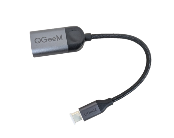 QGeeM 4K USB-C to HDMI Adapter High Definition Video Output XPS Pixelbook