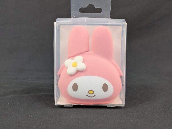 Rare Japan Import Coin Purse My Melody Mimi POCHIBI Silicone Sanrio 2014 CUTE :3