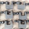 PRC Industrial Beam Clamps E62 Heavy Duty Steel Threaded Adjustment Lot of 45...