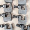 PRC Industrial Beam Clamps E62 Heavy Duty Steel Threaded Adjustment Lot of 45...