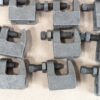PRC Industrial Beam Clamps E62 Heavy Duty Steel Threaded Adjustment Lot of 45...