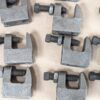 PRC Industrial Beam Clamps E62 Heavy Duty Steel Threaded Adjustment Lot of 45...
