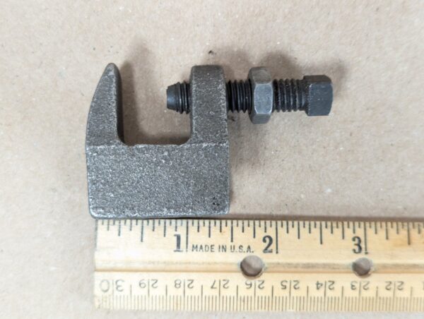 PRC Industrial Beam Clamps E62 Heavy Duty Steel Threaded Adjustment Lot of 45...