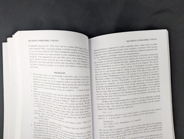 Choices: An Introduction to Decision Theory by Michael D. Resnik Paperback