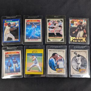 Bo Jackson Nolan Ryan Baseball Cards Lot - Low to Mid Value Collection
