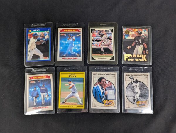Bo Jackson Nolan Ryan Baseball Cards Lot - Low to Mid Value Collection