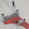 Roberts 12" Manual Tile Cutter Model 10-900 Red Metal Base with Cutting Rail ...