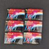 10-163.jpg 6 Fuji DR-I Normal Bias 90 Minute Blank Audio Cassette Tapes Type 1 New & Sealed