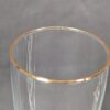 Set of 4 Budweiser Beer Pilsner Glasses 12 oz. Gold Trim Logo Clydesdale Head