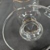 Set of 4 Budweiser Beer Pilsner Glasses 12 oz. Gold Trim Logo Clydesdale Head