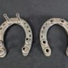 Vintage Phoenix Neverslip Draft Horse Shoes Size 6F Heavy Duty Metal Equestrian