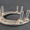 Vintage Phoenix Neverslip Draft Horse Shoes Size 6F Heavy Duty Metal Equestrian