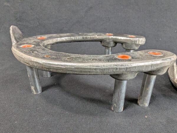 Vintage Phoenix Neverslip Draft Horse Shoes Size 6F Heavy Duty Metal Equestrian