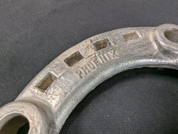 Vintage Phoenix Neverslip Draft Horse Shoes Size 6F Heavy Duty Metal Equestrian