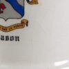 10-168.jpg Vintage Mason CLAN FAMILY BEER STEIN MUG Tankard CREST COAT OF ARMS 4.5''X3''