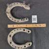 Vintage Phoenix Neverslip Draft Horse Shoes Size 6F Heavy Duty Metal Equestrian