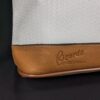 Vintage Ricardo Beverly Hills Signature Collection Tote Bag 4919 White Vinyl