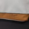 Vintage Ricardo Beverly Hills Signature Collection Tote Bag 4919 White Vinyl