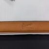 Vintage Ricardo Beverly Hills Signature Collection Tote Bag 4919 White Vinyl