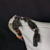 Vintage Ricardo Beverly Hills Signature Collection Tote Bag 4919 White Vinyl