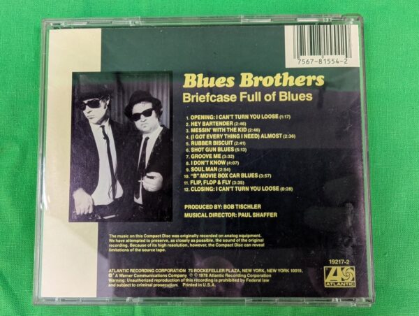 The Blues Brothers Briefcase Full of Blues Atlantic CD Album Vintage Good Cond