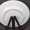 Simplicity Fine China 7.5 Salad Plate White Porcelain Platinum Rim Single Set