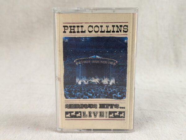 Phil Collins Serious Hits Live 1990 Atlantic Records Canadian Release Cassette