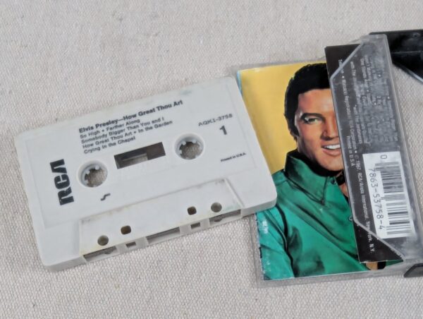Elvis Presley How Great Thou Art Cassette Tape RCA Victor AQK1-3758 1980s Rei...