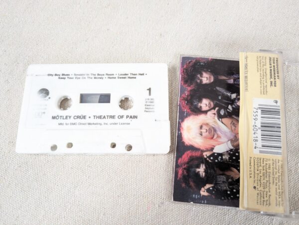 Mötley Crüe Theatre of Pain Elektra/Asylum 1985 Cassette