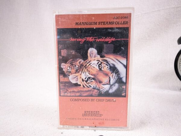 1986 Mannheim Steamroller Saving the Wildlife Cassette Tape AGC-2086 Music Album