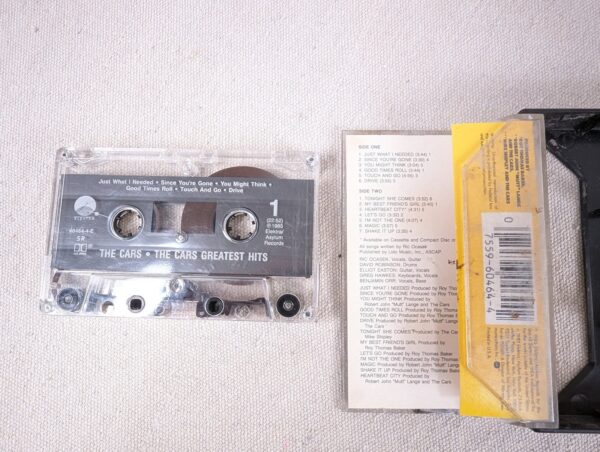 The Cars Greatest Hits Elektra/Asylum Records 1985 Cassette