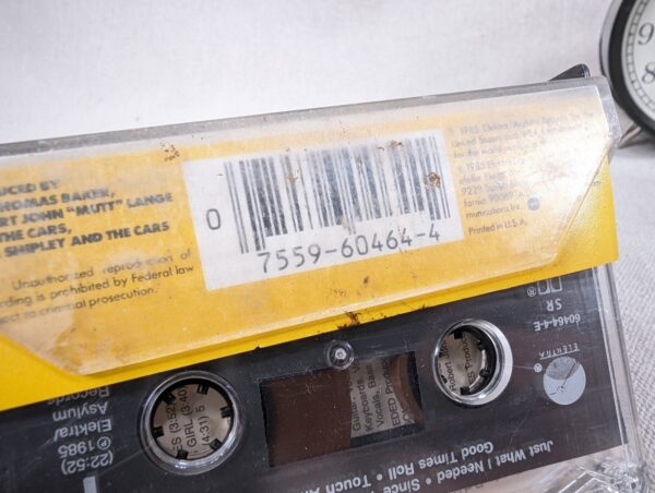 The Cars Greatest Hits Elektra/Asylum Records 1985 Cassette