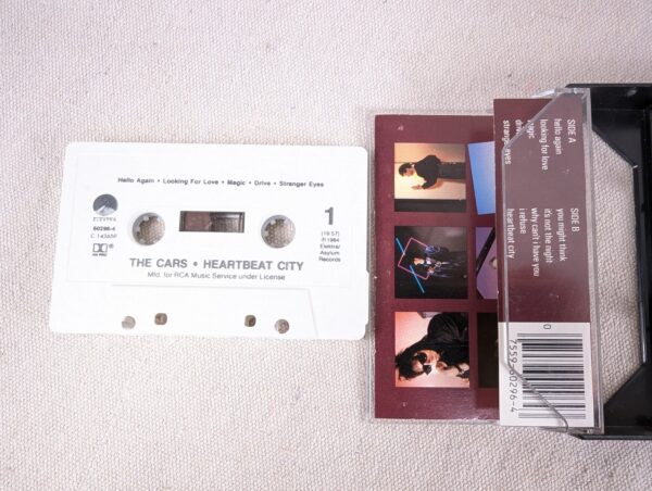 10-1940.jpg The Cars Heartbeat City RCA Music Service 1984 Cassette