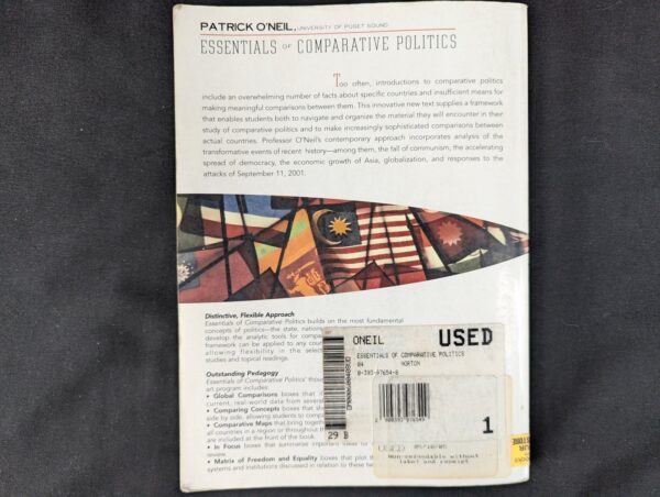 Essentials of Comparative Politics Patrick O'Neil Textbook