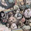 Adventure Time Character Ensemble Art Print by Patric Bates 8x10 New Condition