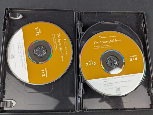 The Apocryphal Jesus (12-Audio Compact Discs, 2017) + Course Guidebook Excellent