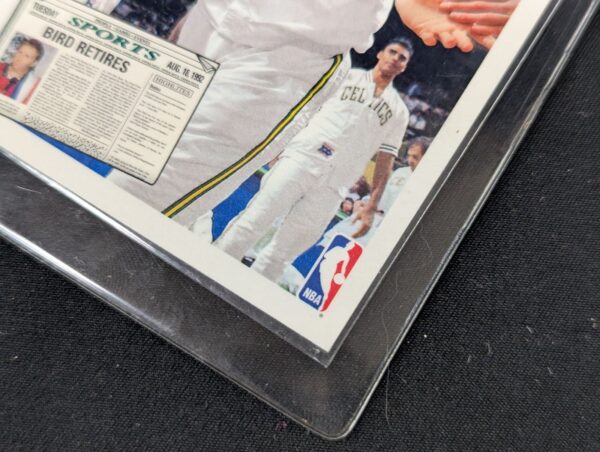 Larry Bird & Magic Johnson Upper Deck 1990 SP1 Retirement Card - Ungraded