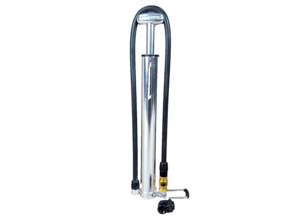 10-2.png Lezyne High Volume Mountain Bike Trail Pump Silver Small Lightweight Compact EXC