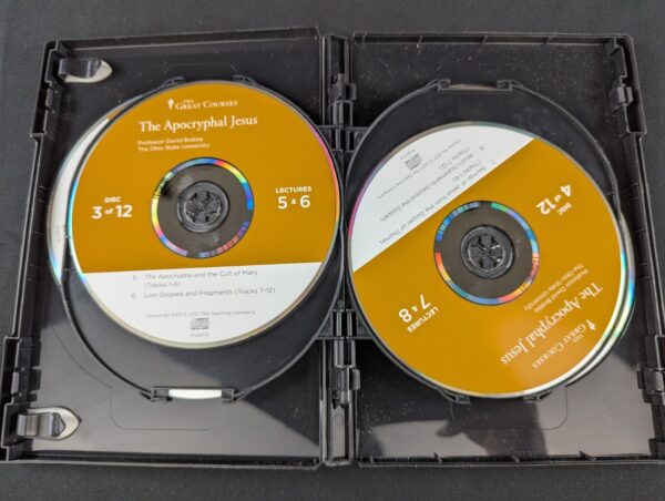 The Apocryphal Jesus (12-Audio Compact Discs, 2017) + Course Guidebook Excellent