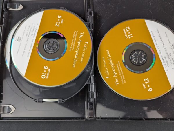 The Apocryphal Jesus (12-Audio Compact Discs, 2017) + Course Guidebook Excellent