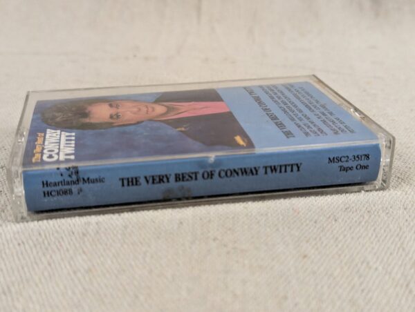 The Very Best of Conway Twitty 1989 Heartland Music Audio Cassette Tape MSC2-...