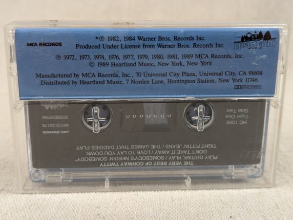 The Very Best of Conway Twitty 1989 Heartland Music Audio Cassette Tape MSC2-...