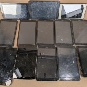 Tablet Device Scrap Parts or Repair Lot of 13 Assorted Android Non Working